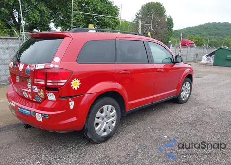 2017 Dodge Journey Se z USA, uszkodzony, nr VIN 3C4PDCAB5HT507673